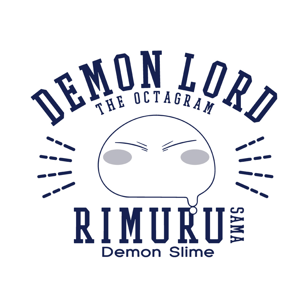 Rimuru Demon Lord Art Preview Rimuru Demon Lord - 305GSM Oversized T-Shirt - Image 2