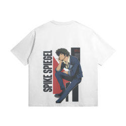 Spike 305GSM T Shirt Back Spike Spiegel - 305GSM Oversized T-Shirt
