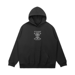 Alternative view of Straw Hat Crew - 380GSM Washed Hoodie