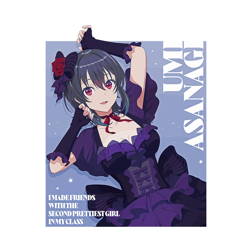 Umi Asanagi 1 Art Preview Umi Asanagi - 305GSM Oversized T-Shirt - Image 2