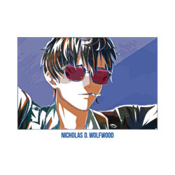 Alternative view of Nicholas D. Wolfwood - 305GSM Oversized T-Shirt
