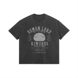 Demon Lord 285GSM Faded Wash T Shirt Demon Lord Rimuru - 285GSM Faded Wash T-Shirt