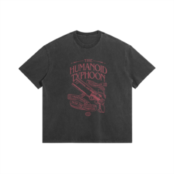 Humanoid Typhoon 285GSM Faded Wash T Shirt The Humanoid Typhoon - 285gsm Faded Wash T-Shirt