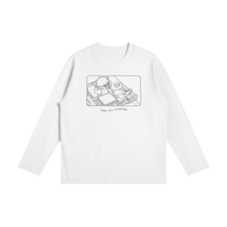Lineart Vash 220GSM Long Sleeve T Shirt Vash the Stampede - Long Sleeve T-Shirt