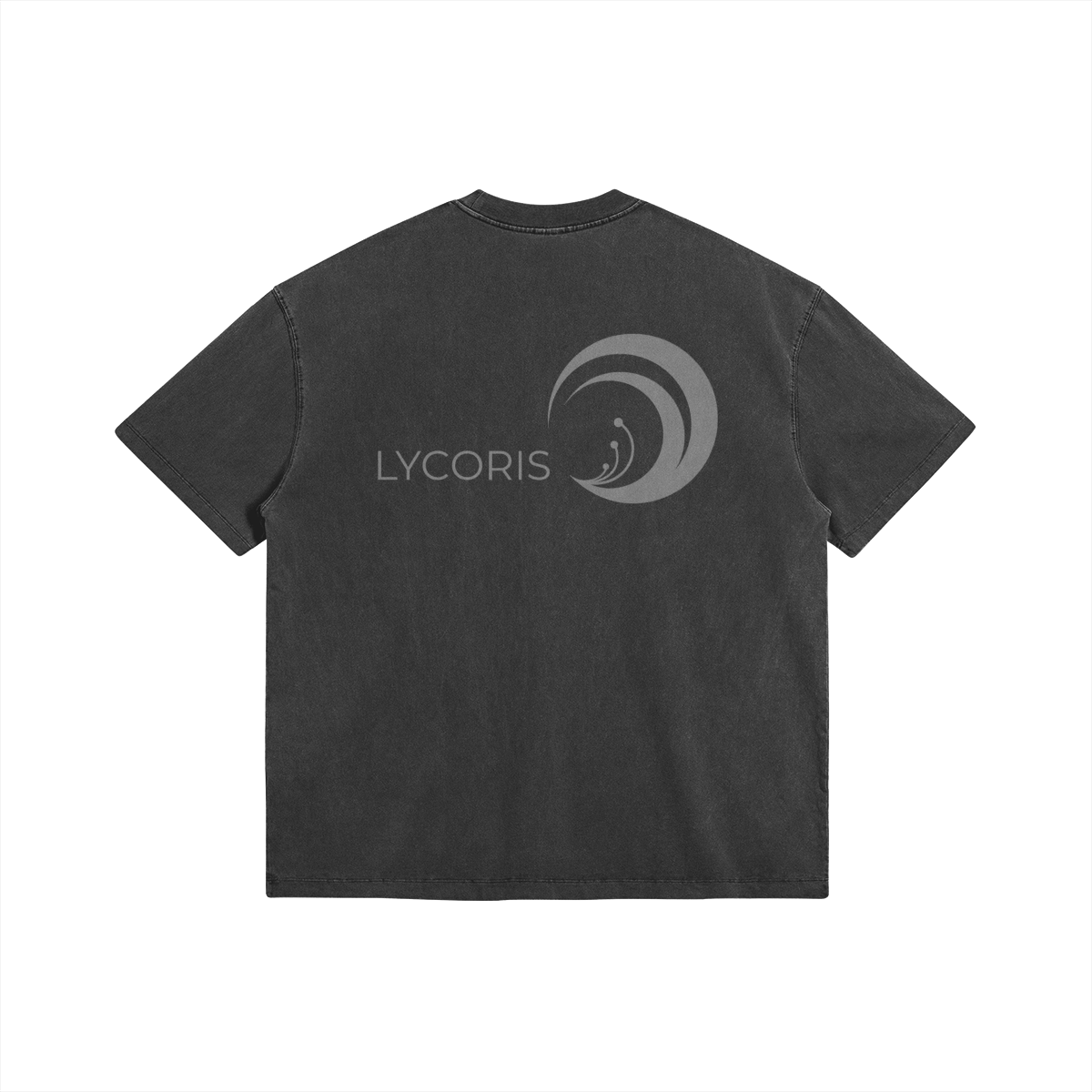Lycoris 285GSM Faded Wash T Shirt Back Lycoris Recoil - 285gsm Faded Wash T-Shirt - Image 2