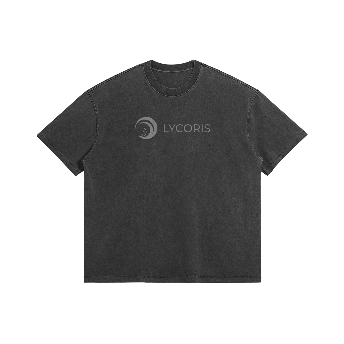 Lycoris 285GSM Faded Wash T Shirt Front Lycoris Recoil - 285gsm Faded Wash T-Shirt