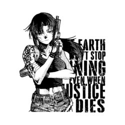 Alternative view of Black Lagoon, Revy T-Shirt