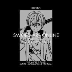Alternative view of Kirito - 285gsm Faded Wash T-Shirt