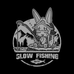 Slow Fishing Back Art Preview Slow Fishing Back Art Preview