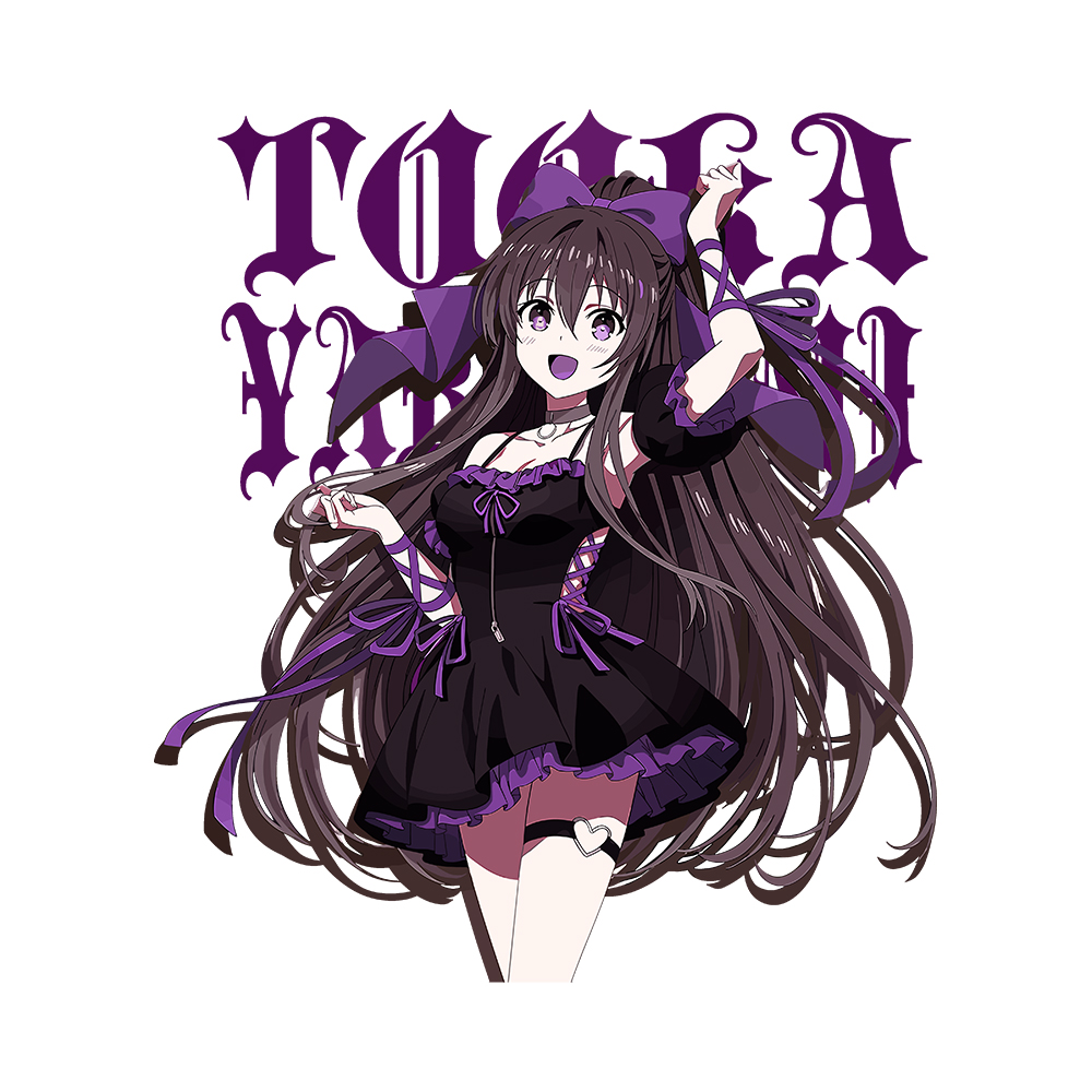 Tohka 2 Art Preview Date A Live, Tohka - 305GSM Oversized T-Shirt - Image 2