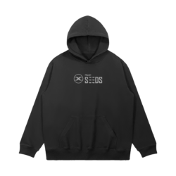 Vash 380GSM Washed Hoodie Front Project SEEDS - 380GSM Washed Hoodie