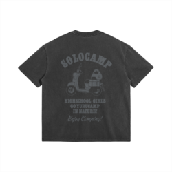Alternative view of Yuru Camp - 285gsm Faded Wash T-Shirt