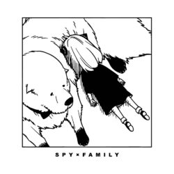 Alternative view of Anya and Bond - 240GSM Boxy T-Shirt