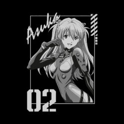 Alternative view of Asuka - 285gsm Faded Wash T-Shirt