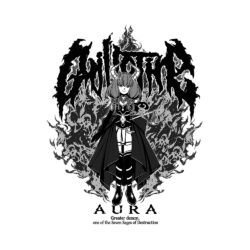 Alternative view of Aura the Guillotine - 305GSM Oversized T-Shirt