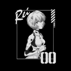 Alternative view of Ayanami - 285gsm Faded Wash T-Shirt