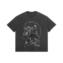 Giyuu - 285gsm Faded Wash T-Shirt