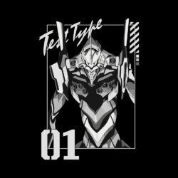 Alternative view of Eva 01 - 285gsm Faded Wash T-Shirt