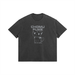 Chomusuke - 285GSM Faded Wash T-Shirt