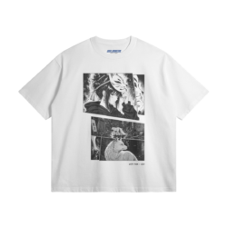 City Fox Manga Panel 001 - 305GSM Oversized T-Shirt
