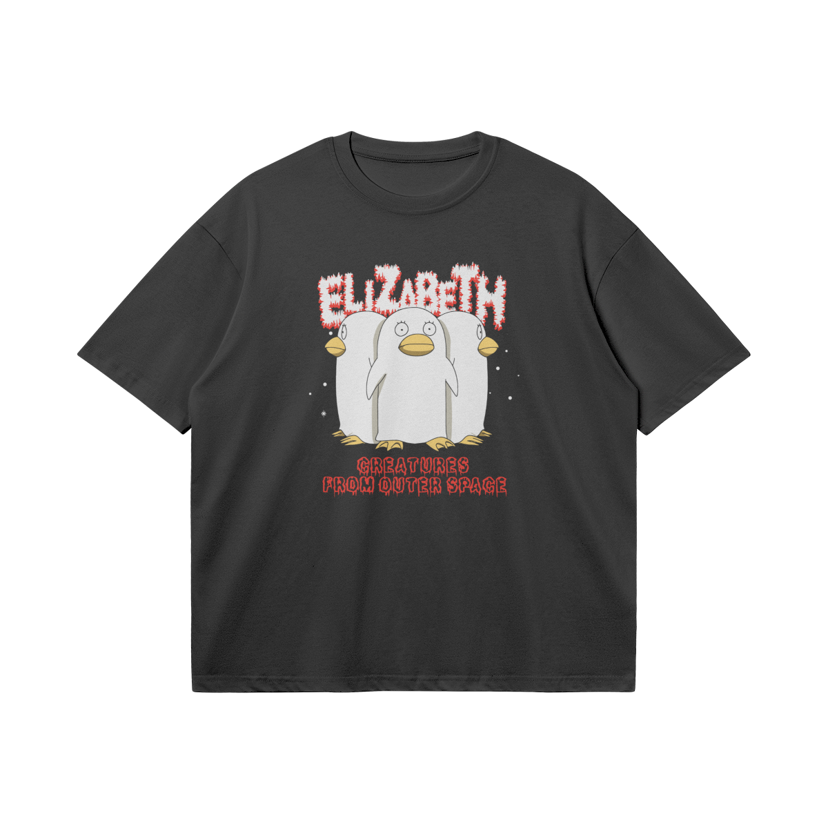 Elizabeth 3 240GSM Boxy T Shirt Elizabeth - 240GSM Boxy T-Shirt