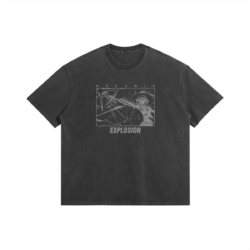 Megumin Explosion - 285GSM Faded Wash T-Shirt