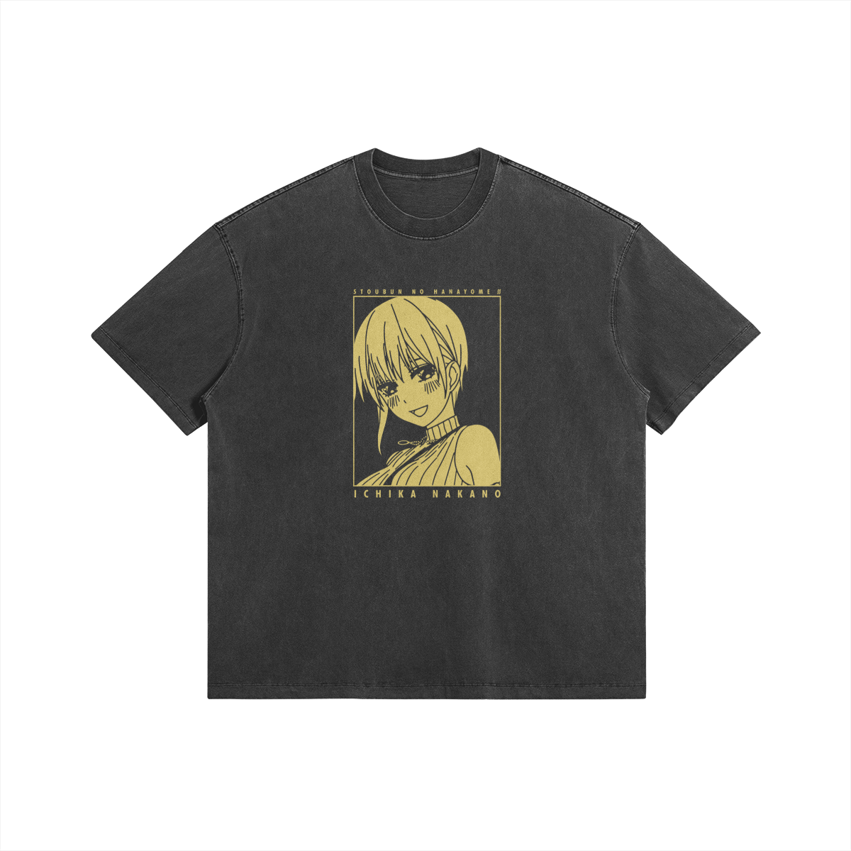 Ichika Nakano 285GSM Faded Wash T Shirt Ichika Nakano - 285GSM Faded Wash T-Shirt