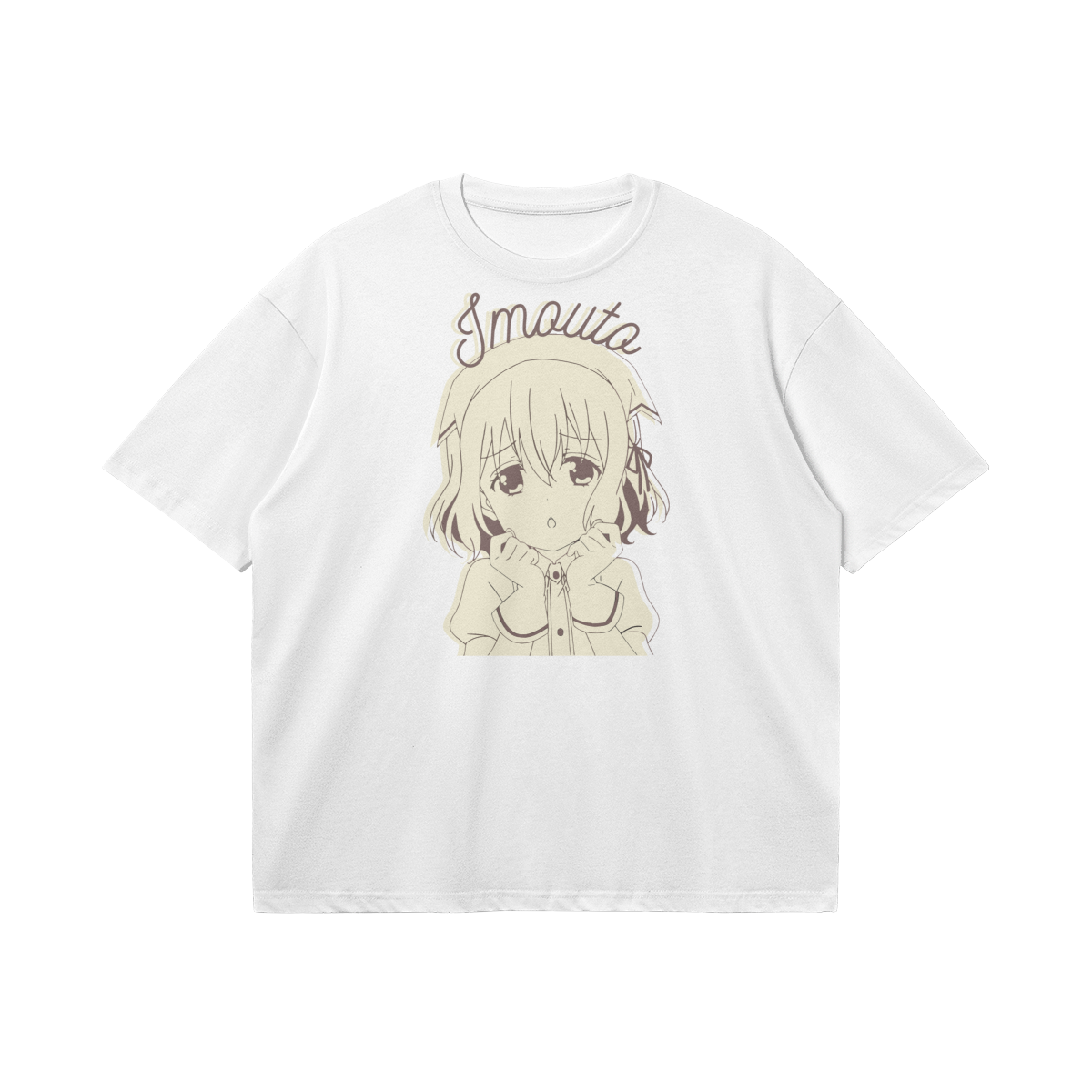 Imouto 240GSM Boxy T Shirt Mafuyu, Imouto - 240GSM Boxy T-Shirt