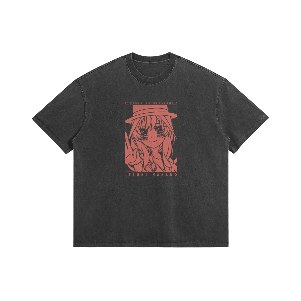 Itsuki Nakano 285GSM Faded Wash T Shirt Itsuki Nakano - 285GSM Faded Wash T-Shirt