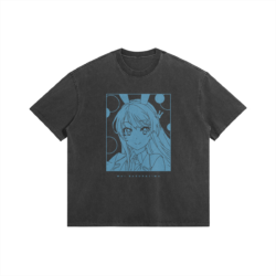 Mai Sakurajima 3 285GSM Faded Wash T Shirt Mai Sakurajima - 285GSM Faded Wash T-Shirt