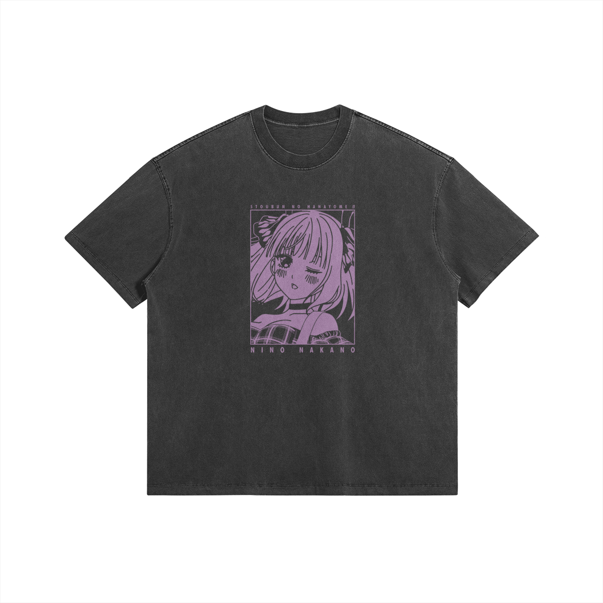 Nino Nakano 285GSM Faded Wash T Shirt Nino Nakano - 285GSM Faded Wash T-Shirt