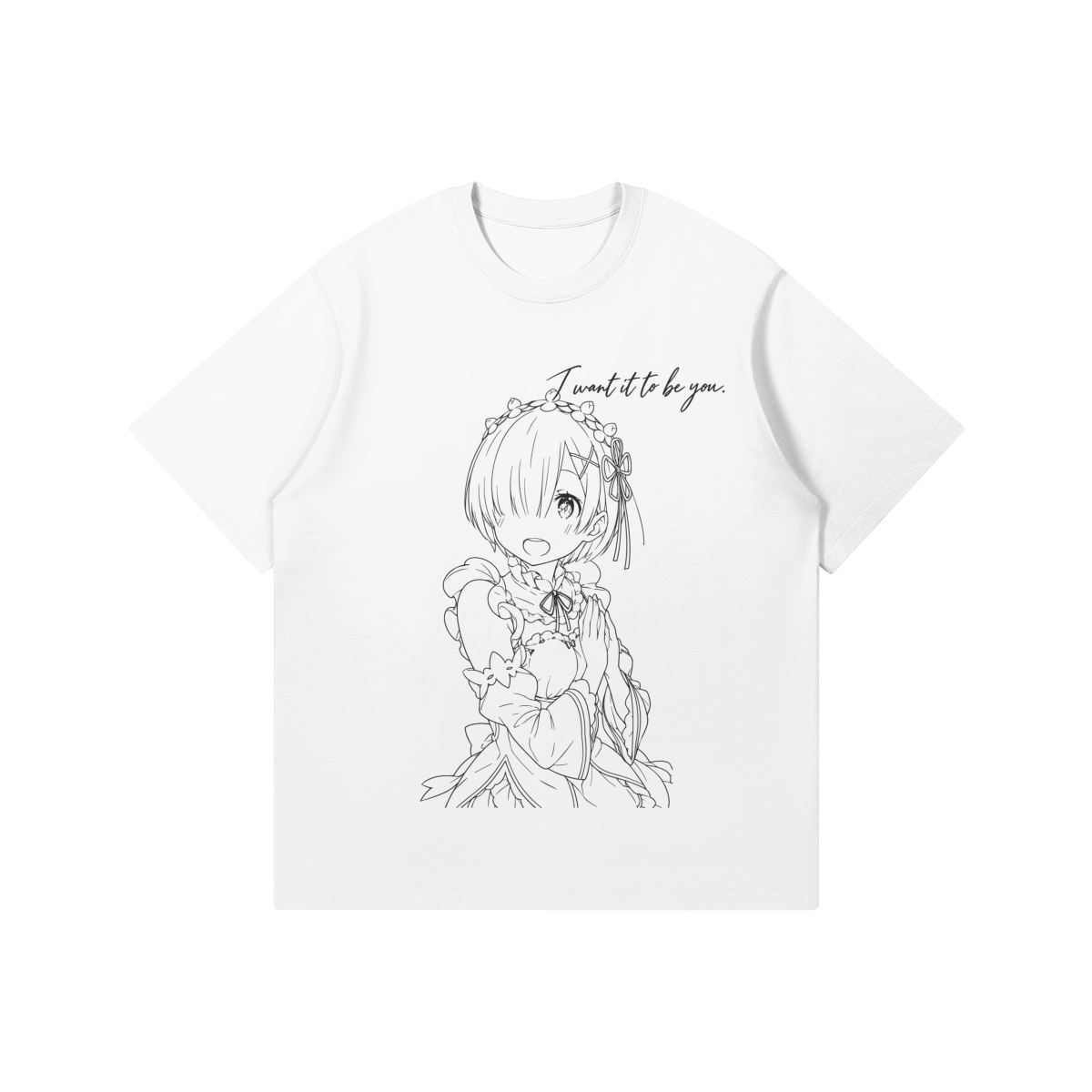 Rem I Want It To Be You 220GSM Regular Fit T Shirt Rem, I Want It To Be You T-Shirt