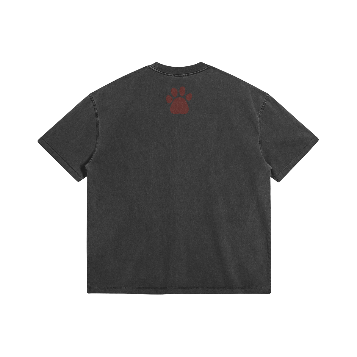 Sadaharu 285GSM Faded Wash T Shirt Back Sadaharu - 285gsm Faded Wash T-Shirt - Image 2