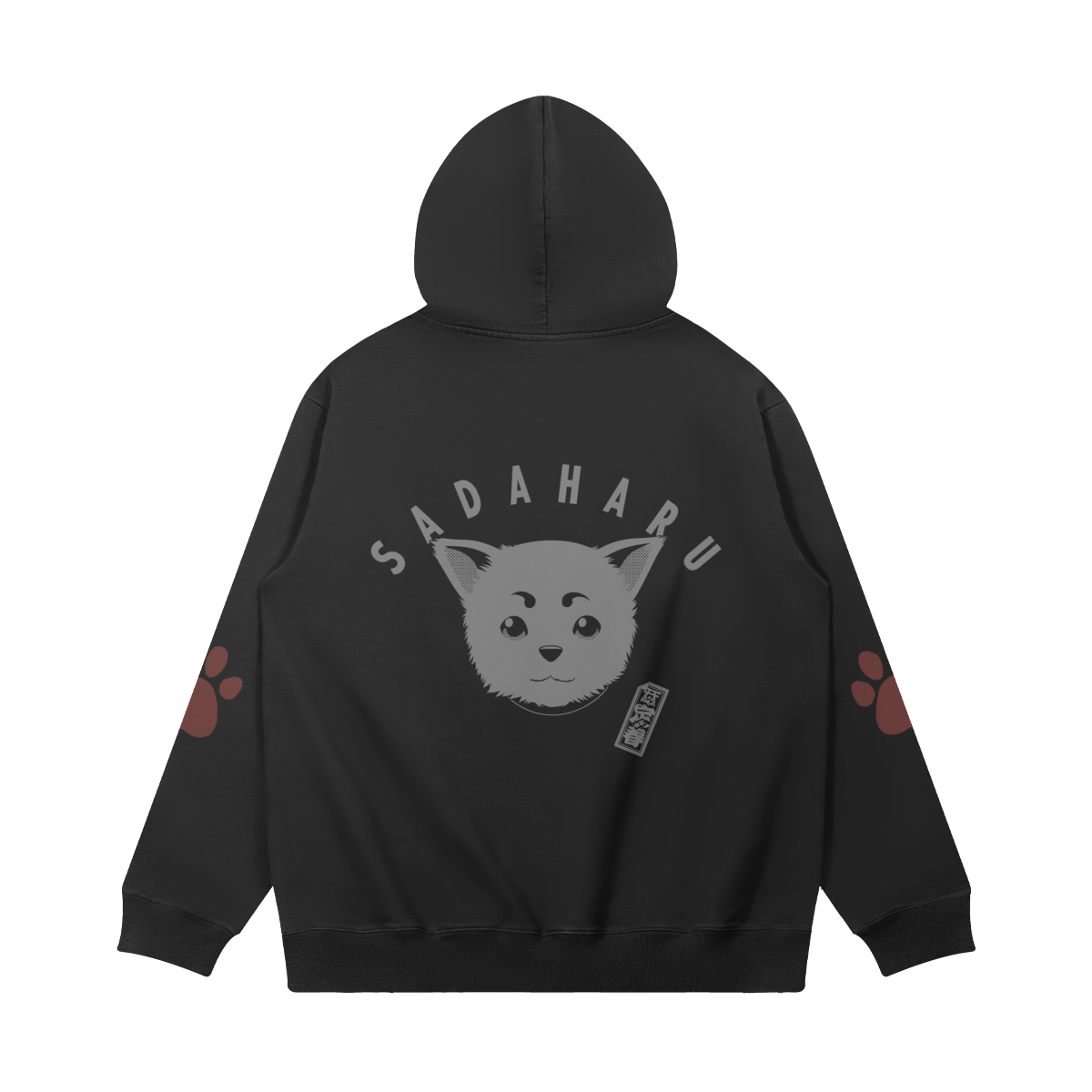 Sadaharu 380GSM Washed Hoodie Back Sadaharu - 380GSM Washed Hoodie