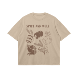 Spice and Wolf - 240GSM Boxy T-Shirt