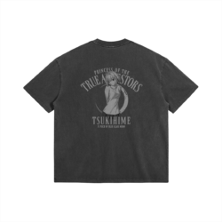 Alternative view of Tsukihime - 285GSM Faded Wash T-Shirt