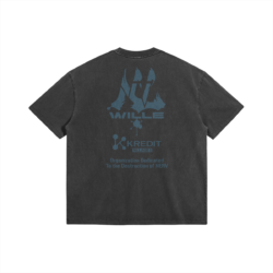 Alternative view of WILLE - 285gsm Faded Wash T-Shirt