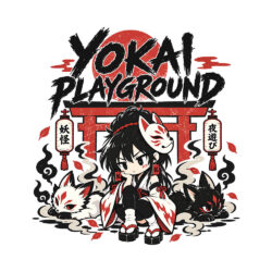 Alternative view of Yokai Playground - Regular Fit T-Shirt