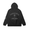 Yoruzuya Ginchan 380GSM Washed Hoodie Back Yoruzuya Ginchan 380GSM Washed Hoodie Back