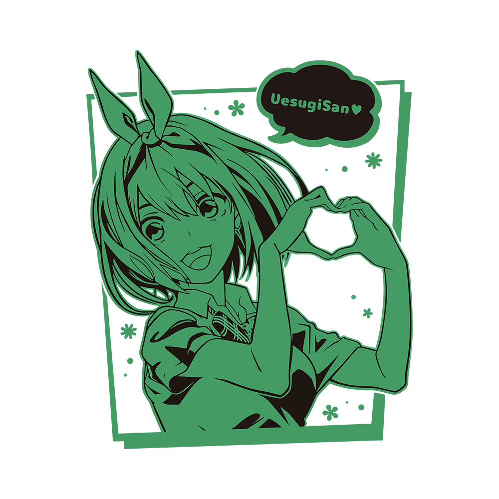 Yotsuba 2 Art Preview Yotsuba Nakano - 305GSM Oversized T-Shirt - Image 2
