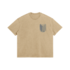 Survey Corps 3 285GSM Faded Wash T Shirt Front Survey Corps 3 285GSM Faded Wash T Shirt Front