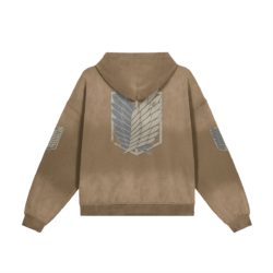 Survey Corps - 440GSM Faded Hoodie