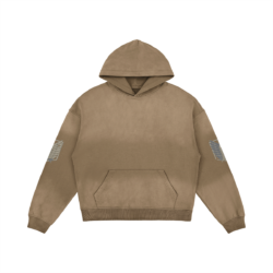 Alternative view of Survey Corps - 440GSM Faded Hoodie